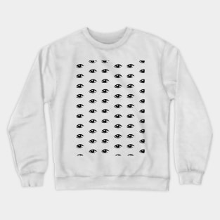 Eye pattern Crewneck Sweatshirt